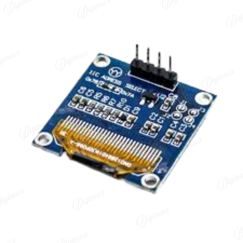Arduino 0.96 Inch OLED Display Module 128x64 I2C SSD 1306 LCD Screen White Background